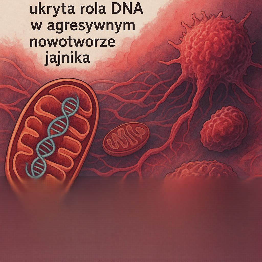 Mitochondria w nowotworach: ukryta rola DNA w agresywnym nowotworze jajnika