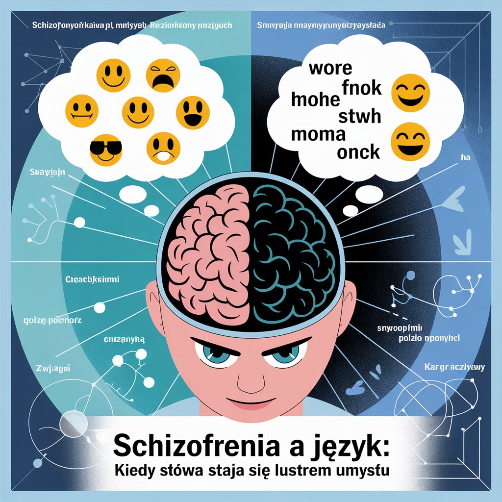 Schizofrenia a język: kiedy słowa stają się lustrem umysłu