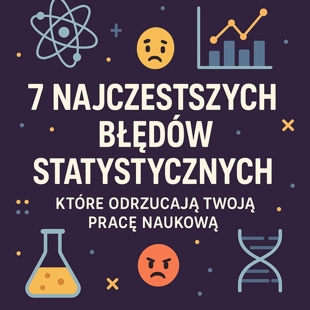7 Najczęstszych Błędów Statystycznych, Które Odrzucają Twoją Pracę Naukową